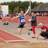 Junior Academy long jump